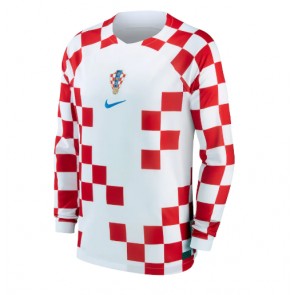 Kroatien Hjemmebanetrøje VM 2022 Lange ærmer